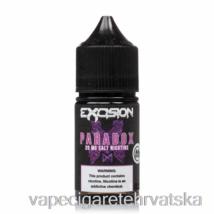 Vape Hrvatska Paradox - Excision Salt - Alt Zero - 30ml 20mg